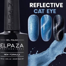 Гель-лак Кошачий глаз светоотражающий Elpaza Reflective Cat eyes 06